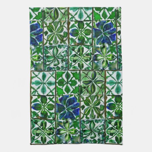 Veranda Verde Theedoek (Verticaal)