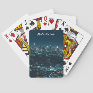 Verander alleen de naam Nachtleven Pokerkaarten