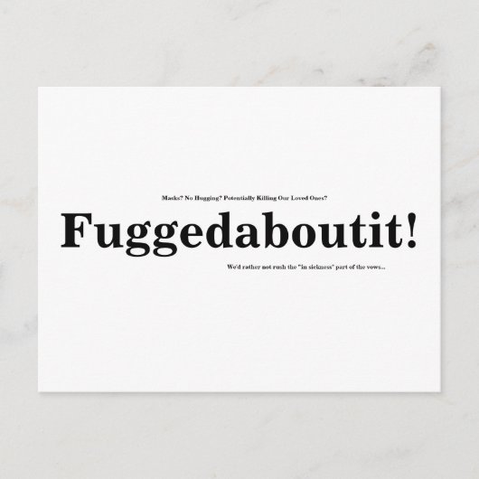 Verander de datum grappig briefkaart (Voorkant)