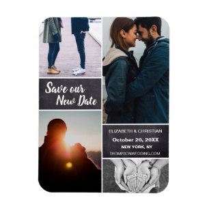 Verander de Datum sparen onze Nieuwe Foto van de W Magneet