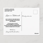 Verander de Datum Zonnepalm Beach Briefkaart van d (Achterkant)