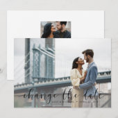 Verander de datumkaart kaart (Voorkant / Achterkant)