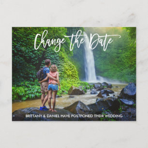 Verander de Foto van het Manuscript van de Moderne Briefkaart