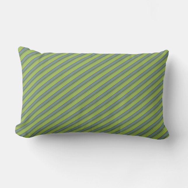 Verander de kleur Stripe2 geel Kussen (Voorkant)