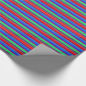 Verander de Stripe van het Snoep van de Kleur Cadeaupapier (Hoek)