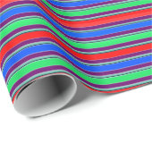 Verander de Stripe van het Snoep van de Kleur Cadeaupapier (Rol Hoek)