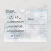 Verander de uitgestelde geannuleerde Winter Event  Briefkaart (Achterkant)