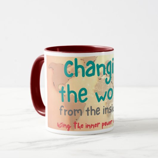 Verander de wereld vanuit de Inside Out Mok (Voorkant links)