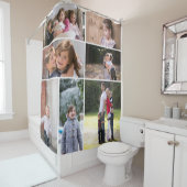 Verander foto's gemakkelijk! Maak je eigen fotocol Douchegordijn (In situ)