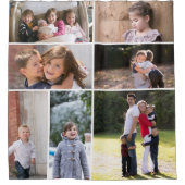 Verander foto's gemakkelijk! Maak je eigen fotocol Douchegordijn (Voorkant)