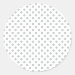 Verander Grijze Stippen in Elke Kleur met één Klik Ronde Sticker