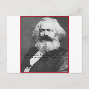 Verander het! briefkaart