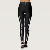 Verander het gezicht van Depress; on_Leggings Leggings (Achterkant)