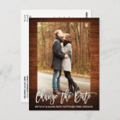 Verander het Manuscript van de Borstel van het Hou Briefkaart (Voorkant / Achterkant)