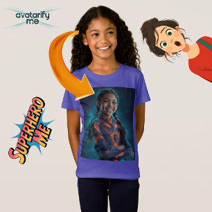 Verander jezelf of iemand anders in een personage t-shirt