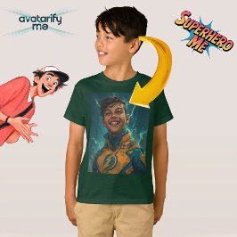 Verander jezelf of iemand anders in een personage t-shirt