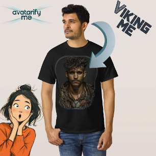 Verander jezelf of iemand anders in een personage t-shirt
