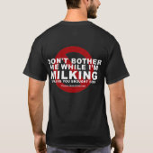 Verander me niet terwijl ik het mis. t-shirt (Achterkant)