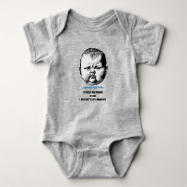 Verander mijn luier, of niet. Het kan me niet meer Romper