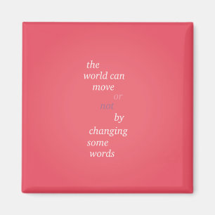 Verander sommige woorden magneet