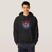 Verander tekst, DRYWALL INSTALLER Niet alle superh Hoodie (Voorkant volledig)