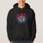 Verander tekst, DRYWALL INSTALLER Niet alle superh Hoodie (Voorkant)