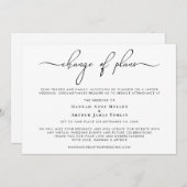 Verander van het huwelijk van de Verspreiding van Aankondiging (Voorkant / Achterkant)