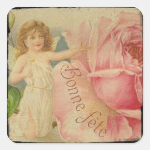  Veranderde Kunst Vierkante Sticker