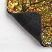 Veranderen Maple Tree Green en Gold Herfst Kleur Muismat (Hoek)