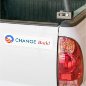 VERANDEREN, Terug! Bumpersticker (Op Truck)