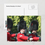 Veranderen van het paleis van Buckingham Briefkaart (Voorkant / Achterkant)