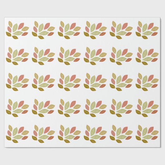 Veranderende bladeren van Herfst Cadeaupapier (Vlak)