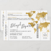 Verandering in de plannen voor het instappen van e aankondiging (Voorkant / Achterkant)