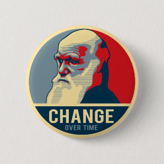 Verandering in de tijd ronde button 5,7 cm