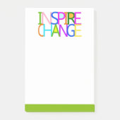 VERANDERING INSPIRE POST-IT® NOTES (Voorkant)