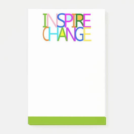 VERANDERING INSPIRE POST-IT® NOTES (Voorkant)