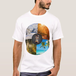 Verandering is de Enige Constante – Vier Seizoenen T-shirt