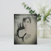 Verandering is geen Spectator Sport Art Print Briefkaart (Staand voorkant)