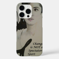 Verandering is geen Spectator Sport Art Print