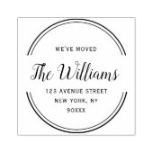 Verandering van adres in script voor geometrisch l 	rubberstempel (Afrduk)