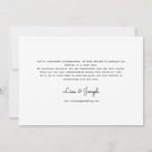 Verandering van datum uitgesteld geannuleerde even save the date (Achterkant)