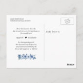 Verandering van Datum Verlegant Nieuw Plan Dusty B Briefkaart (Achterkant)