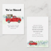 Verandering van de Aankondiging van de Verplaatsin (Voorkant / Achterkant)