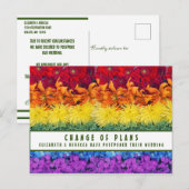 Verandering van het Briefkaart van Plans-Pride Flo (Voorkant / Achterkant)