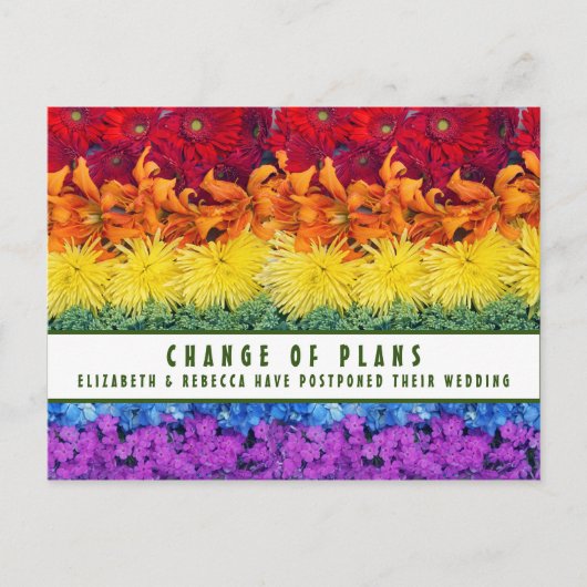 Verandering van het Briefkaart van Plans-Pride Flo (Voorkant)