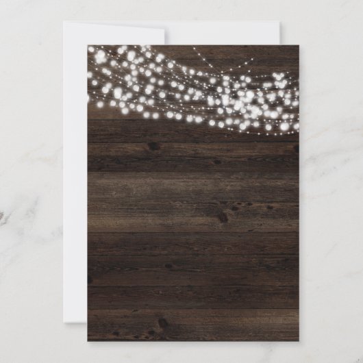 Verandering van plannen Houtlampjes uitgestelde br Kaart (Achterkant)