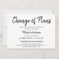 Verandering van plannen Sweet Sixteen met RSVP