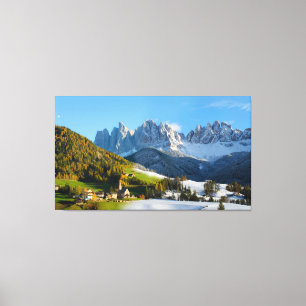 Verandering van seizoen canvas print