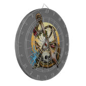 Verankerd Dartbord (Voorkant Links)