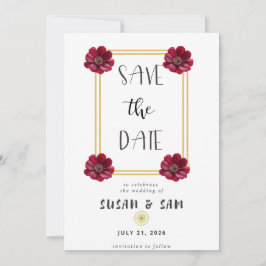 "Verankerd in de liefde"-serie: Save the Date kaar Kaart